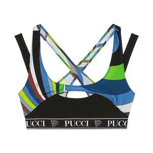 Emilio Pucci Multicolor Strappy Top